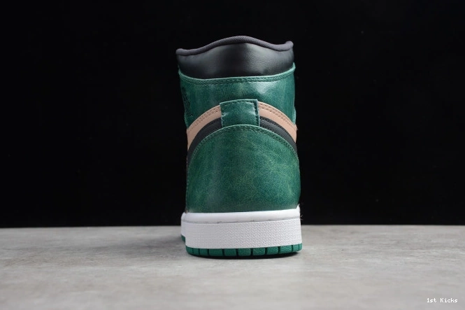 1st Kicks High Air Beige Green Anthracite 1 Mystic Jordan Bio AH7389-203 Retro 0717